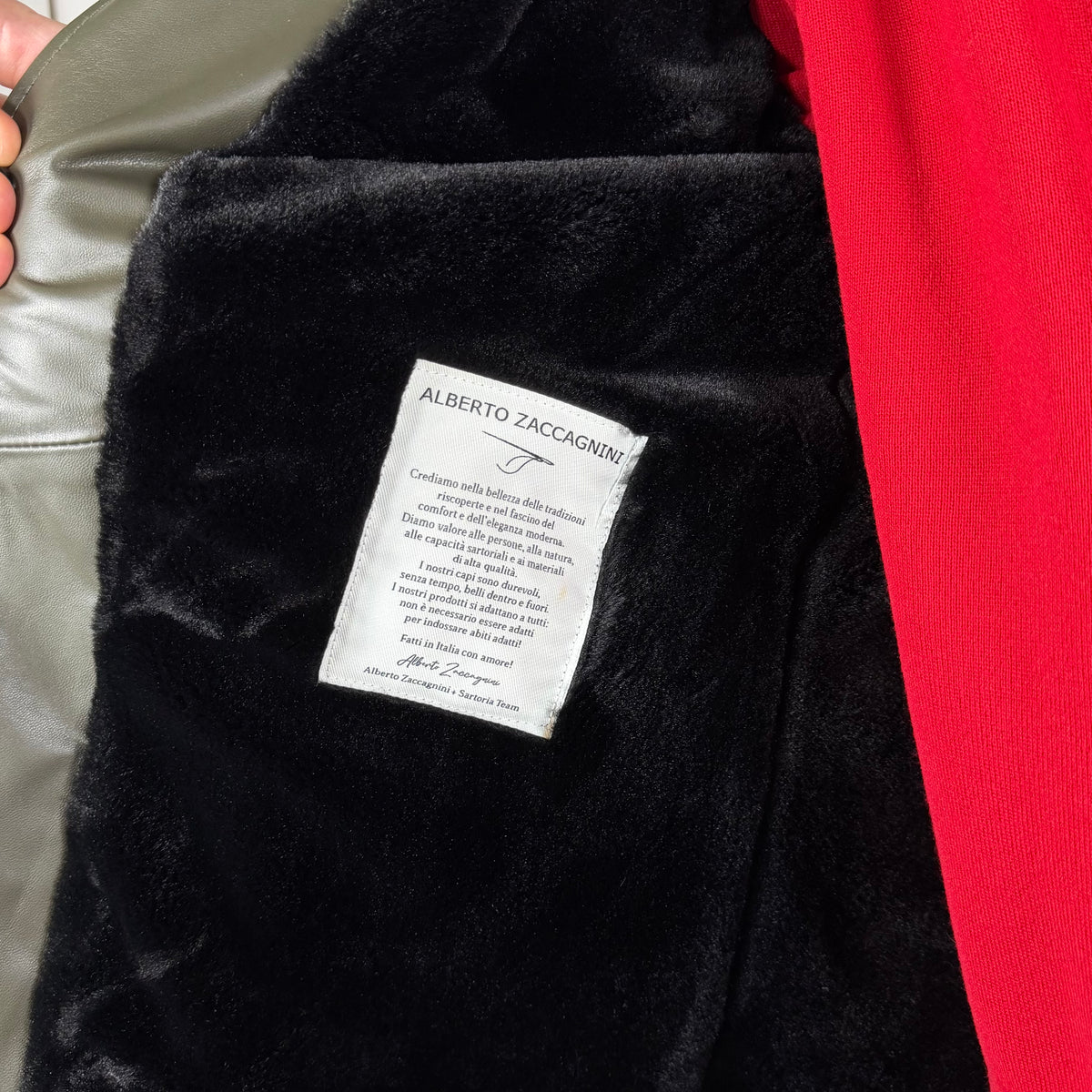 Cappotto in Tessuto Pelle 99TEXMI