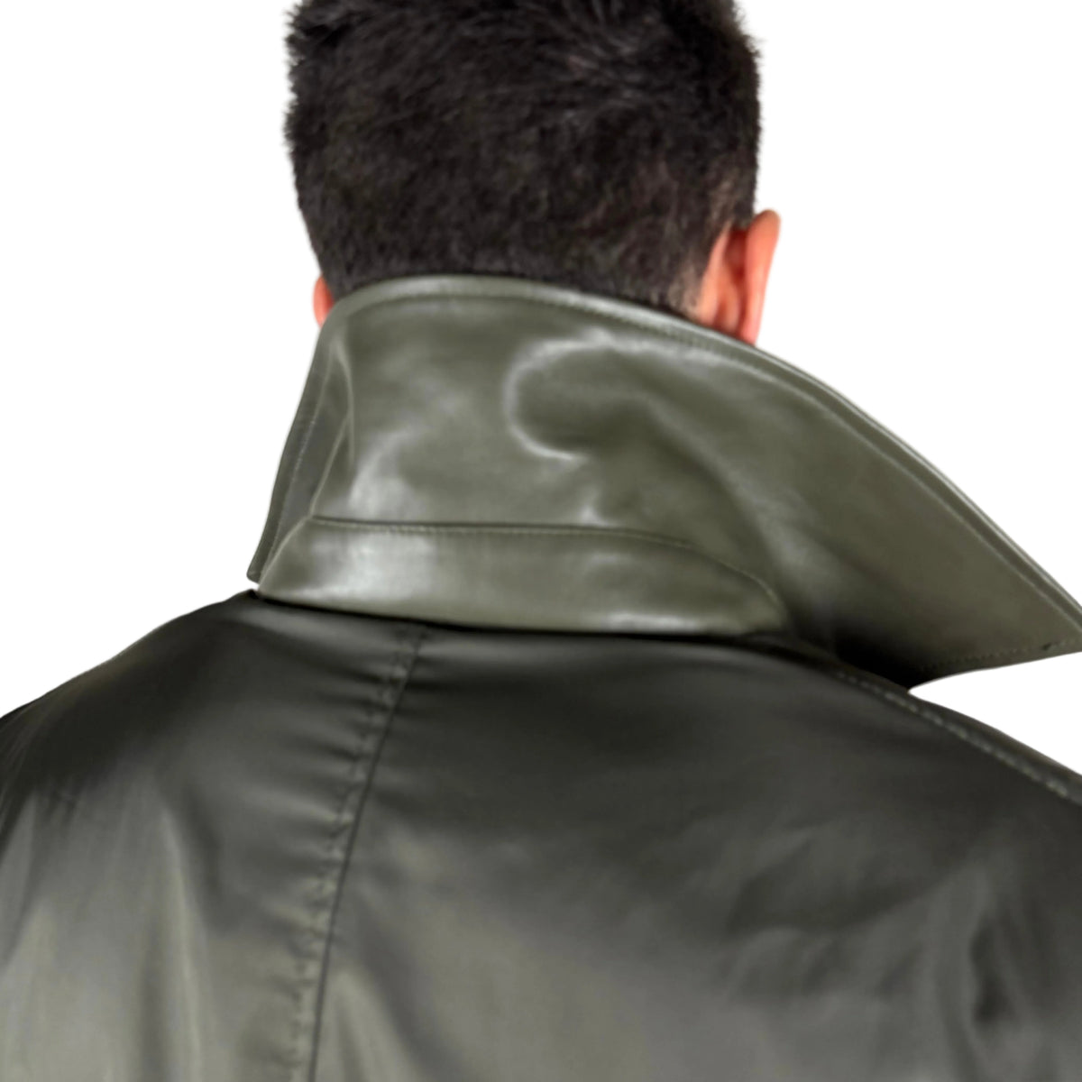 Cappotto in Tessuto Pelle 99TEXMI