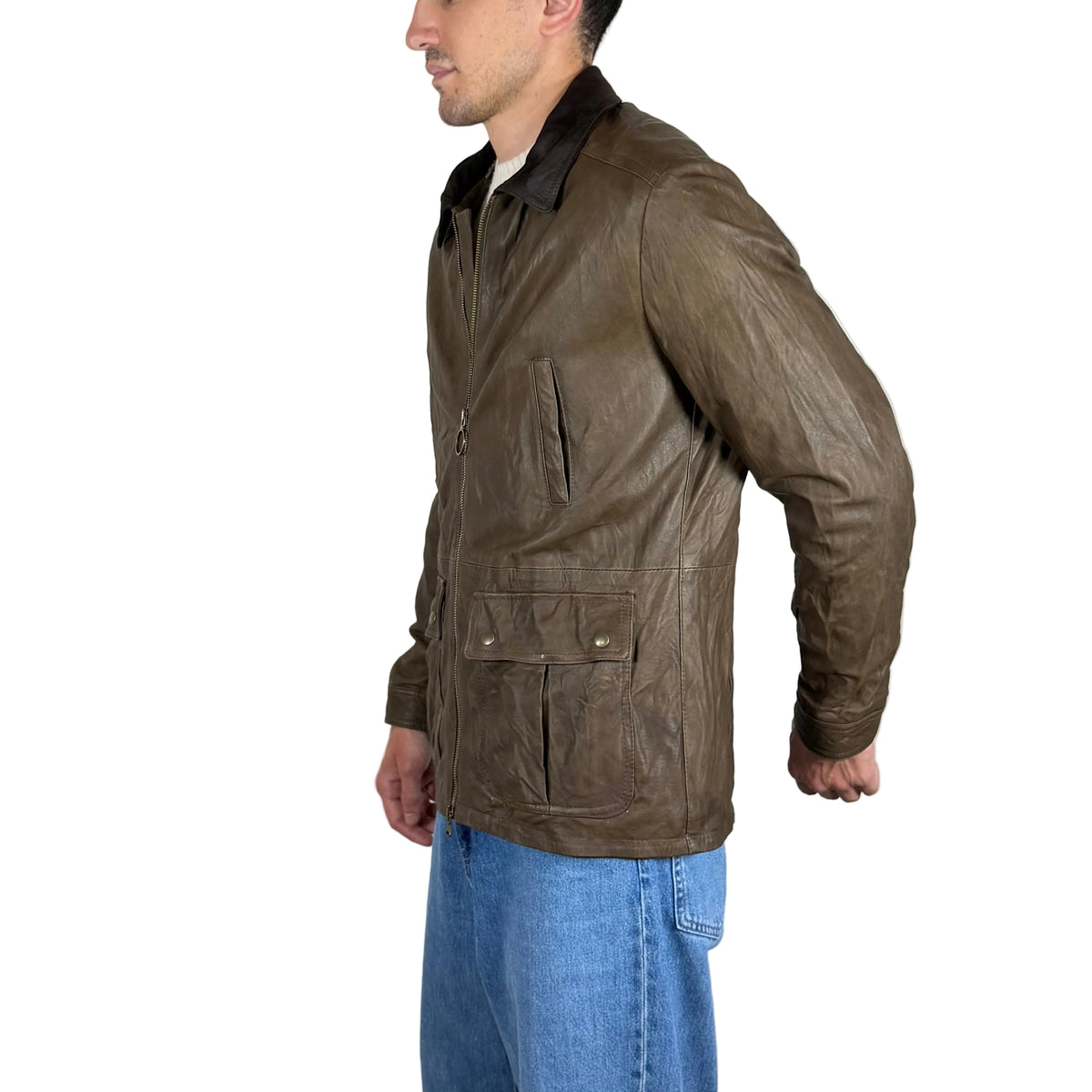 Giacca in pelle 49ZMARB