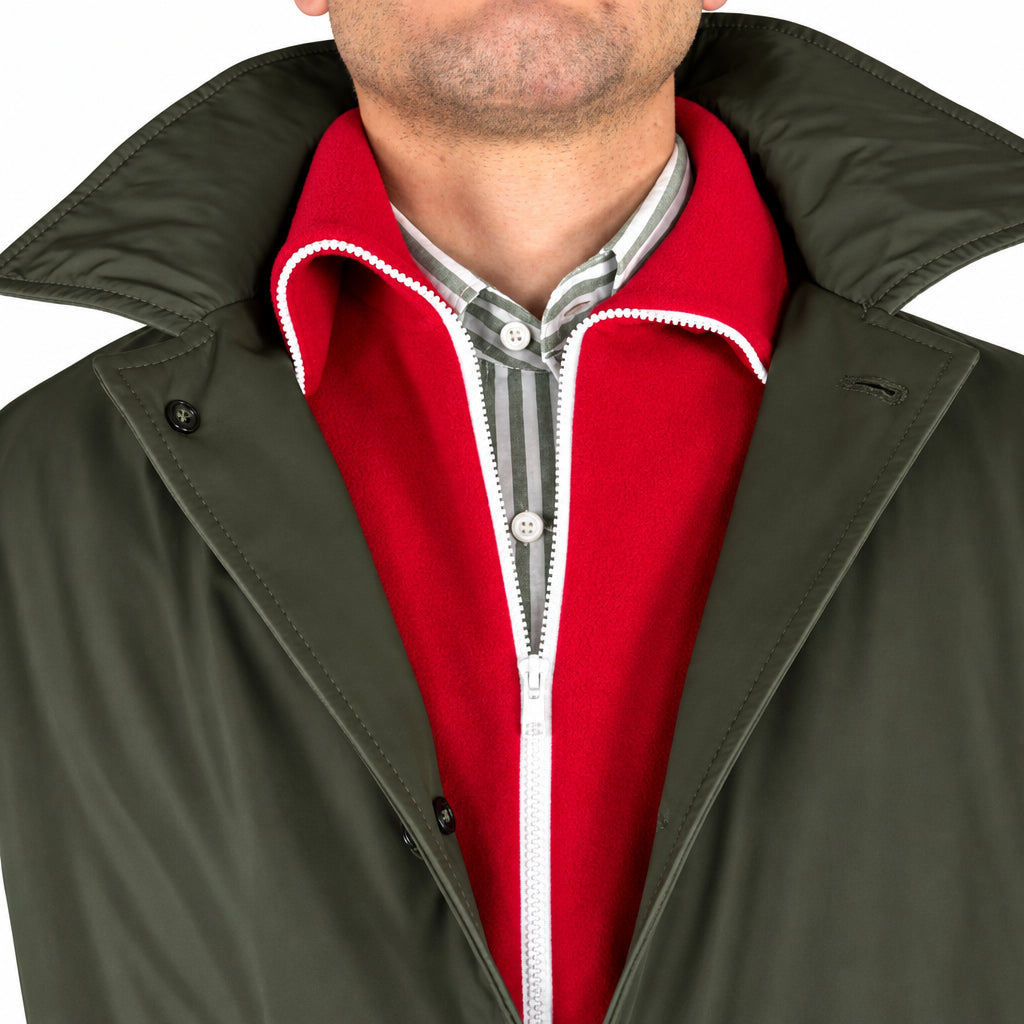Cappotto in Tessuto Pelle 99TEXMI