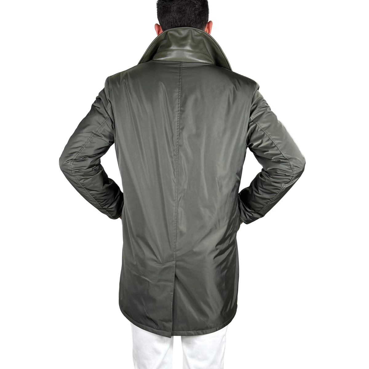 Cappotto in Tessuto Pelle 99TEXMI