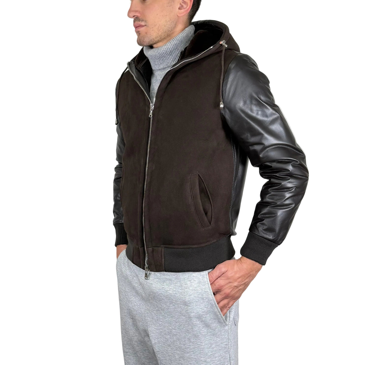 Bomber in pelle 89CNSHM