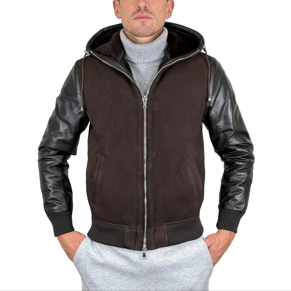 Bomber in pelle 89CNSHM
