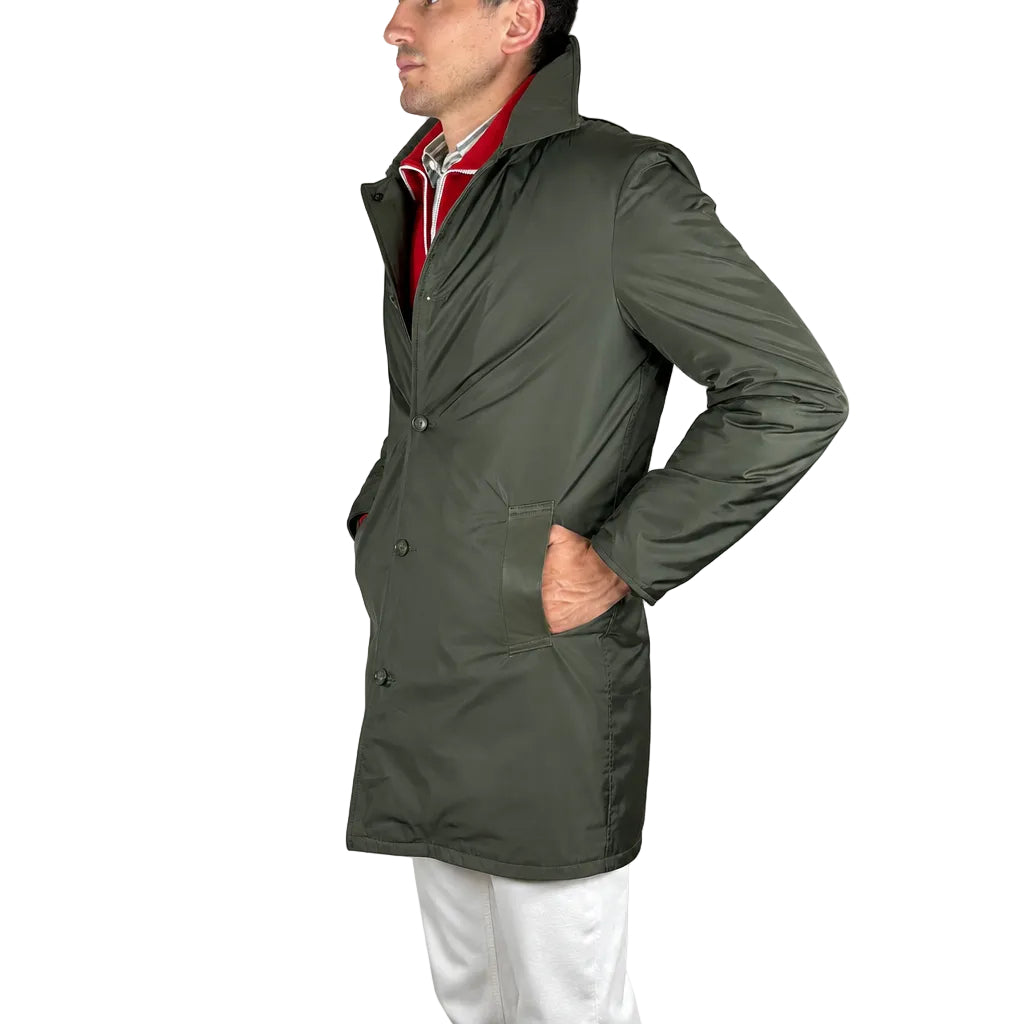 Cappotto in Tessuto Pelle 99TEXMI