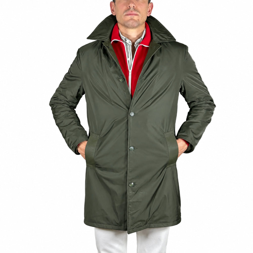 Cappotto in Tessuto Pelle 99TEXMI