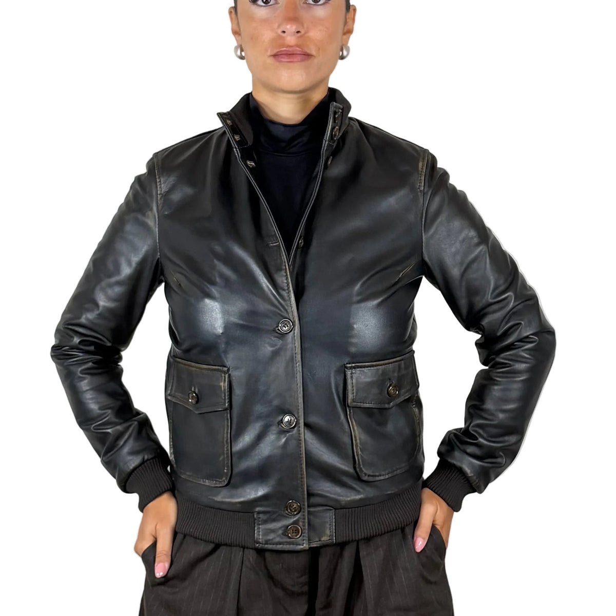 Giacca in pelle 25LASPN