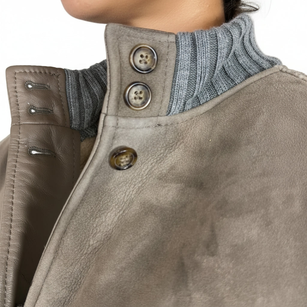 Bomber in shearling 25SHETO