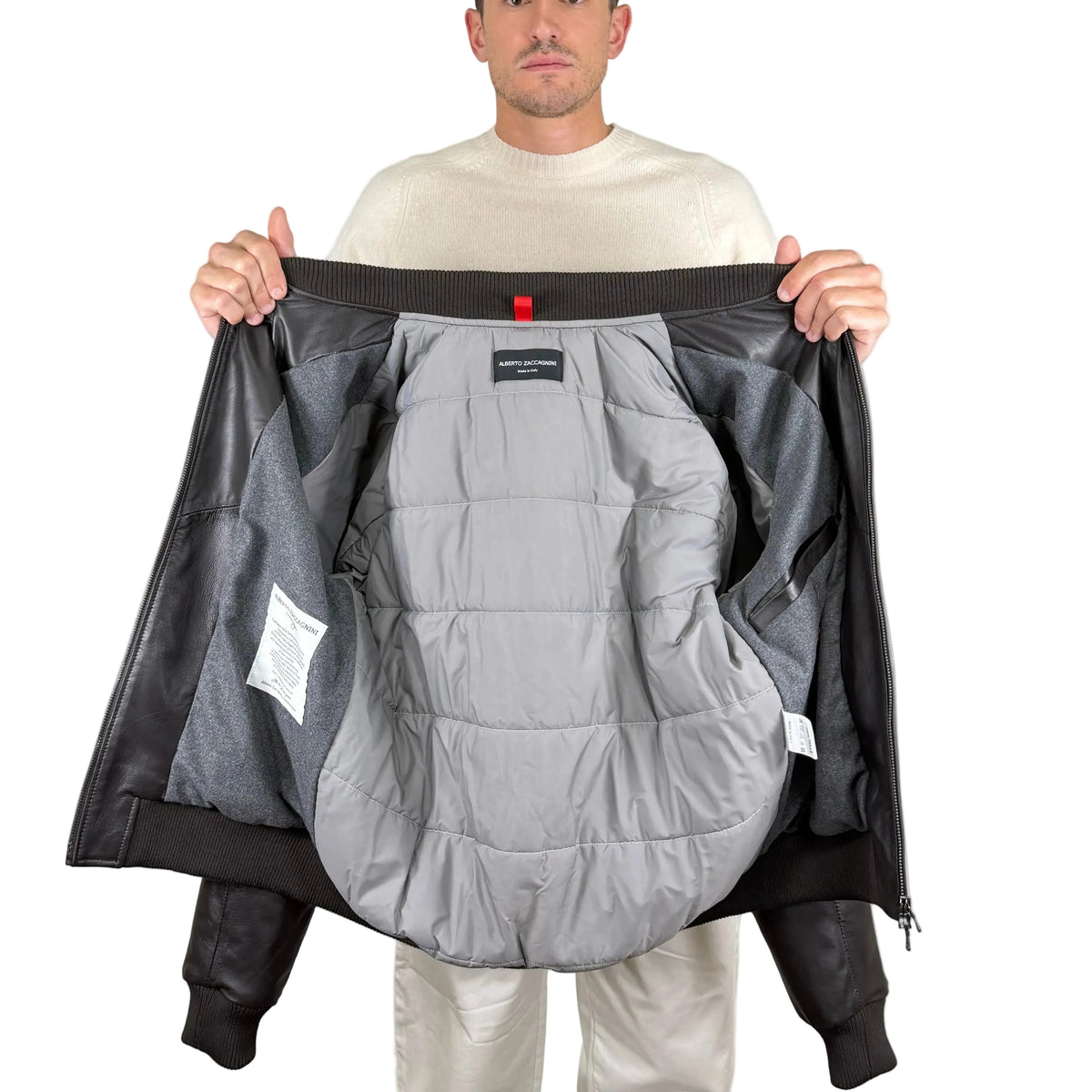Bomber in pelle 89CNSHM