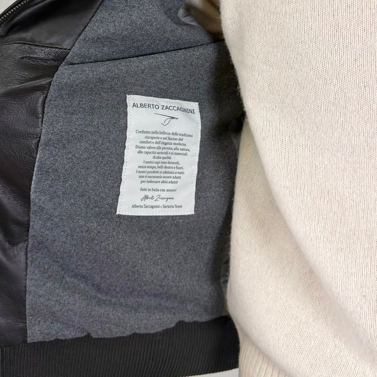 Giacca in pelle 89LCBNM