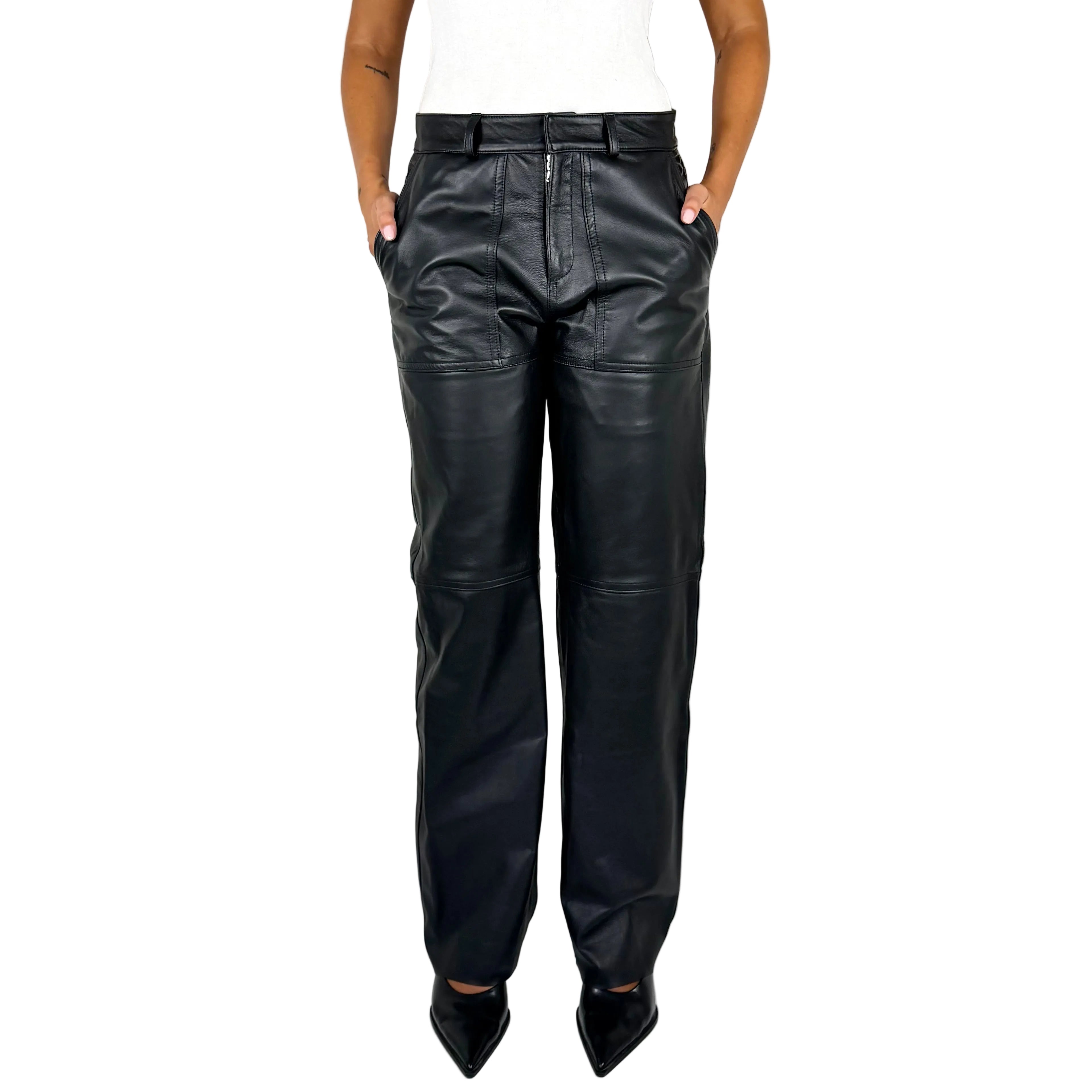 Pantalone in pelle TROUNNE