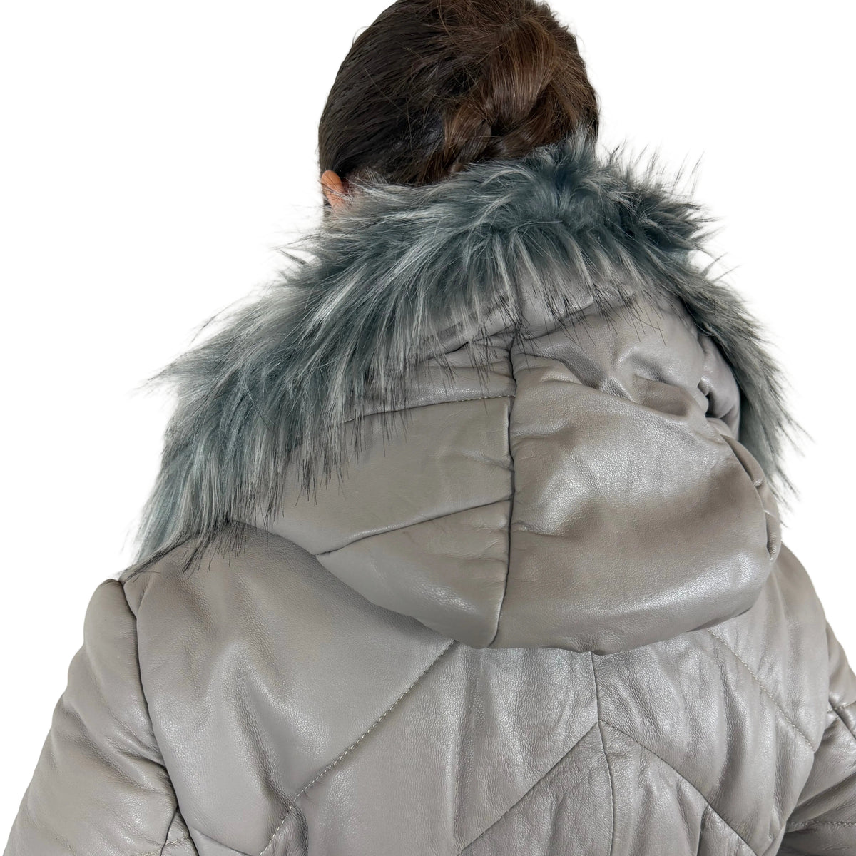 Piumino in pelle 82LNASA