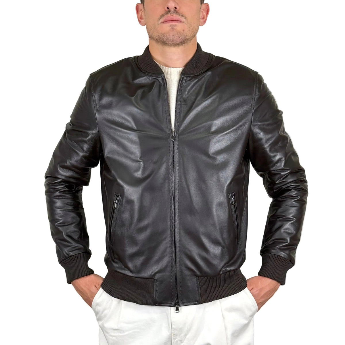 Giacca in pelle 89LCBNM