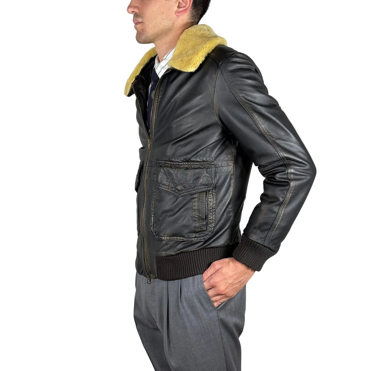Giacca in pelle 86LASPN