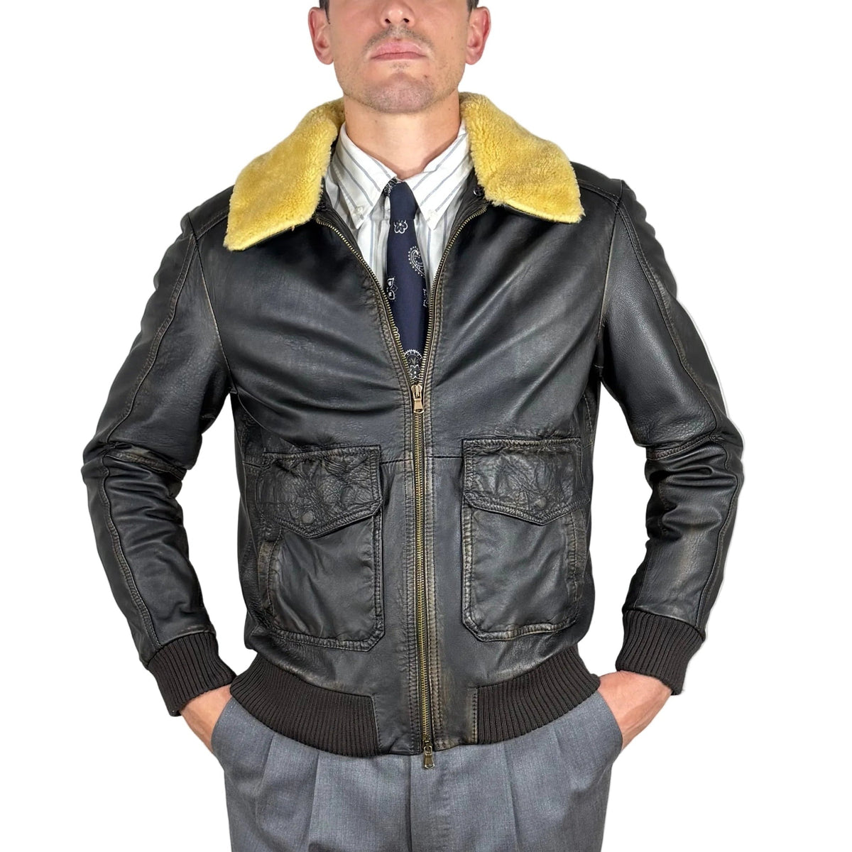 Giacca in pelle 86LASPN