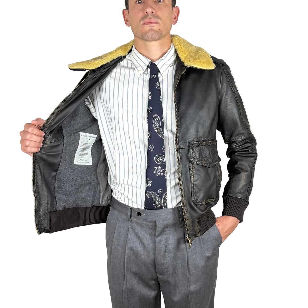 Giacca in pelle 86LASPN