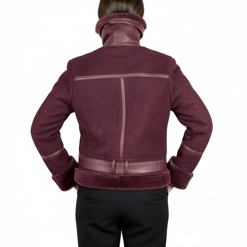 Chiodo in shearling 44LSHBX