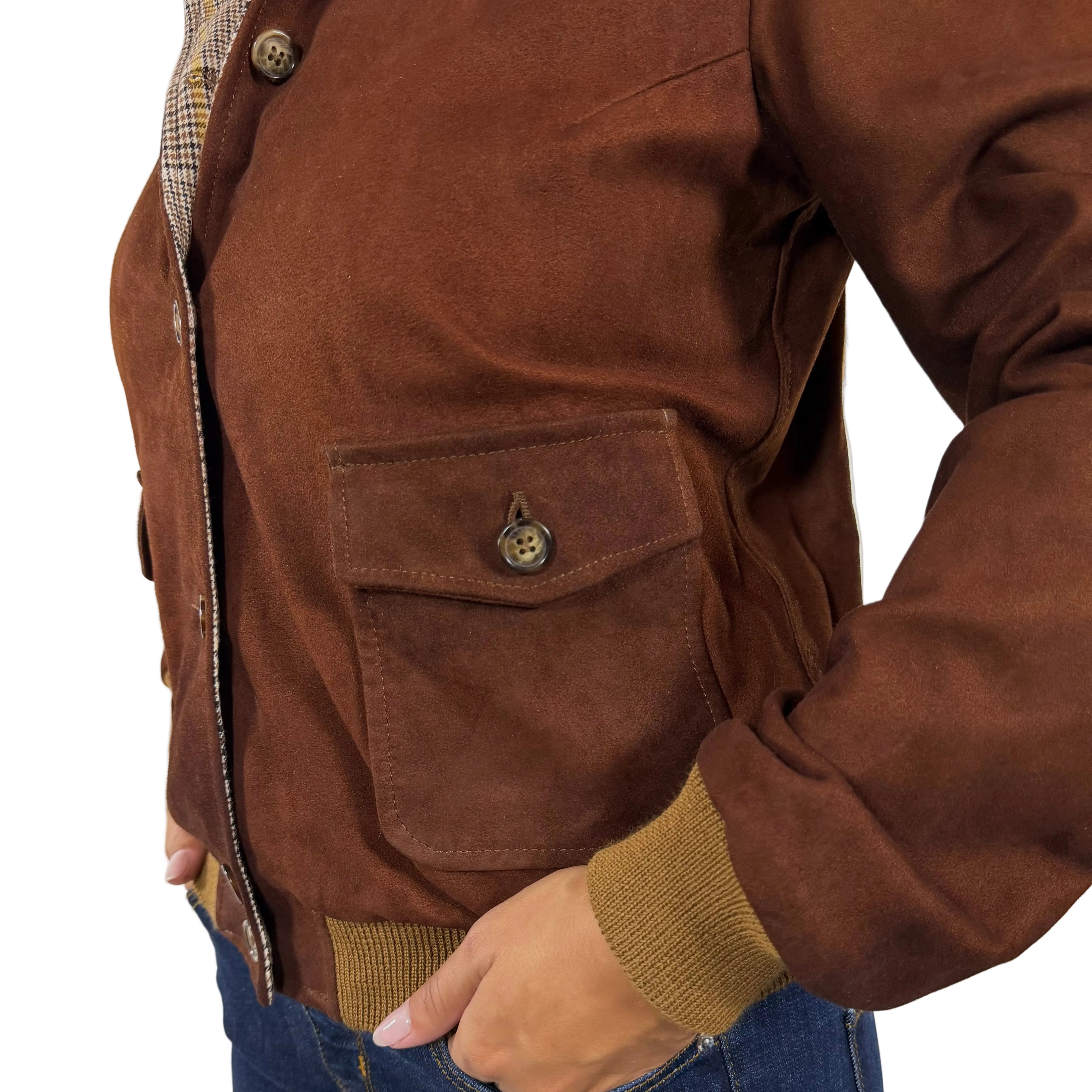 Bomber in pelle 25BROCO