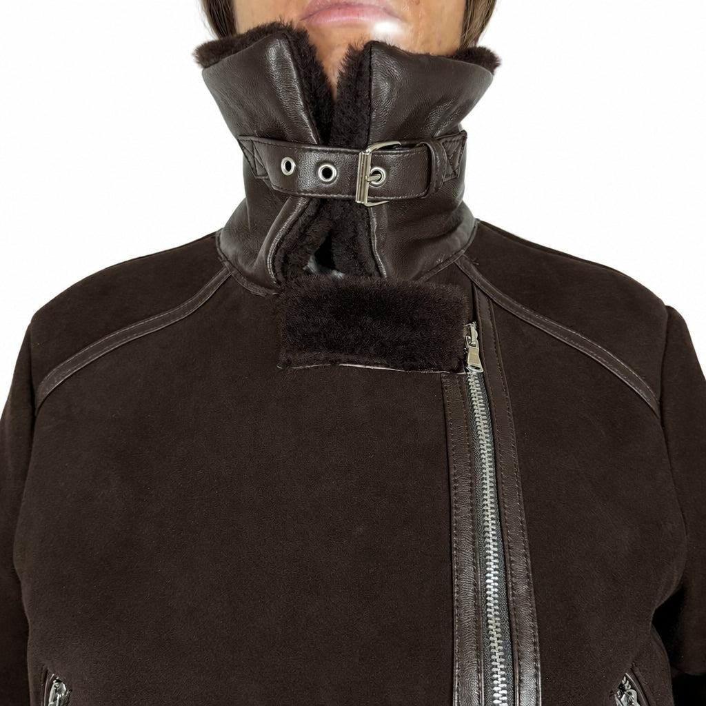 Chiodo in shearling 44LSHMO