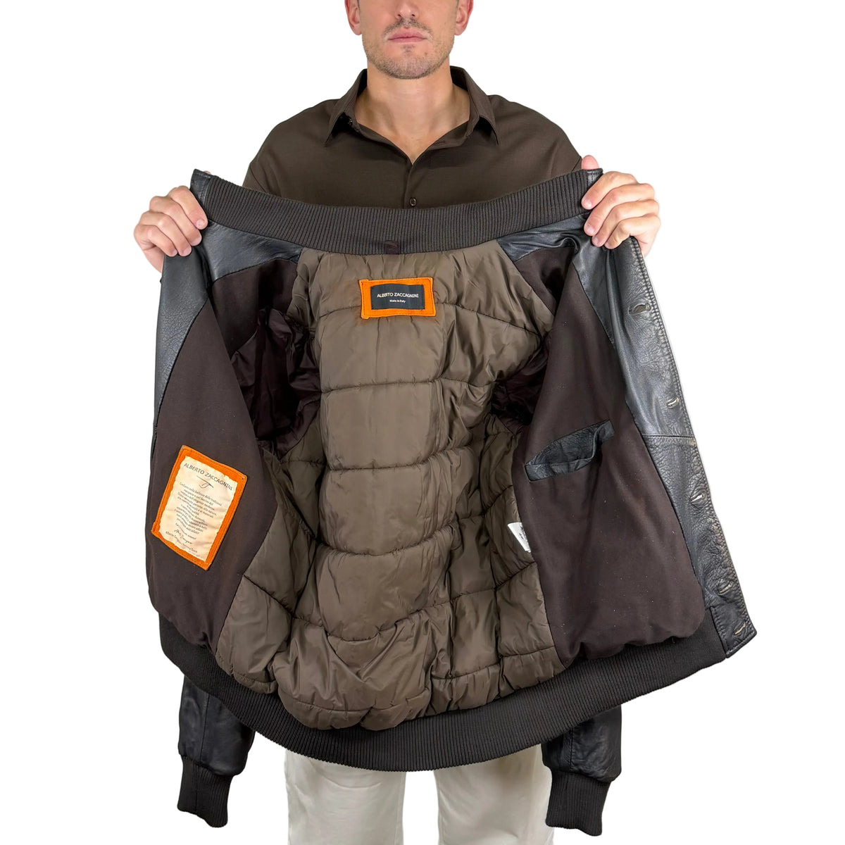Giacca in pelle 98LWASN