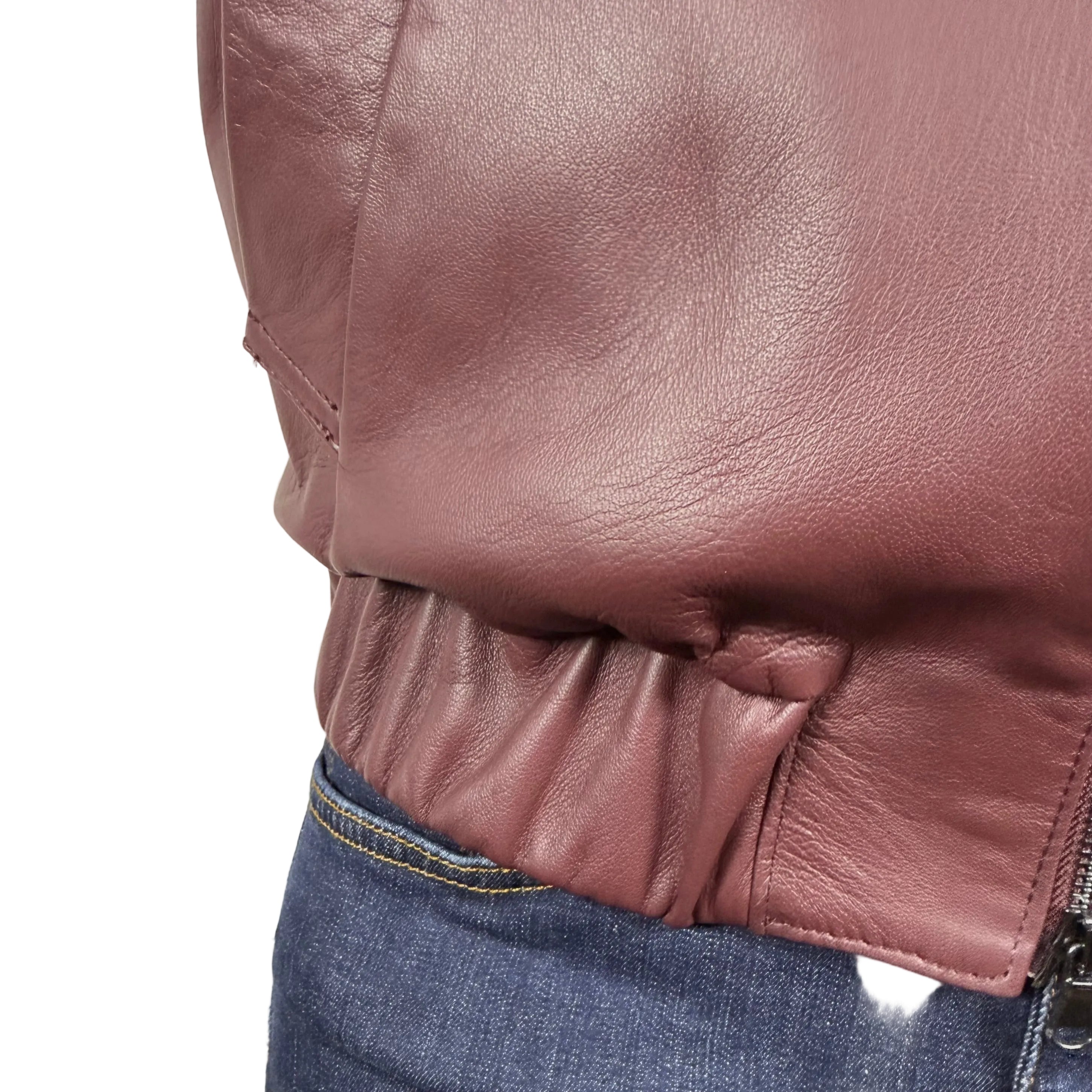 Giacca in pelle 95BNABX