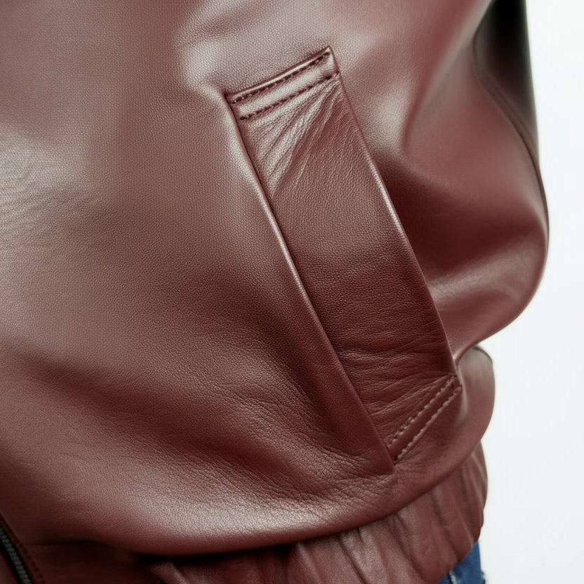 Giacca in pelle 95BNABX