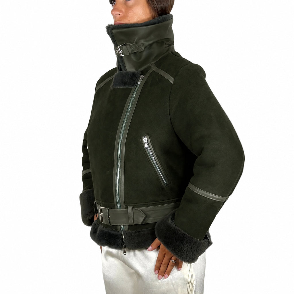 Chiodo in shearling 44LSHVP