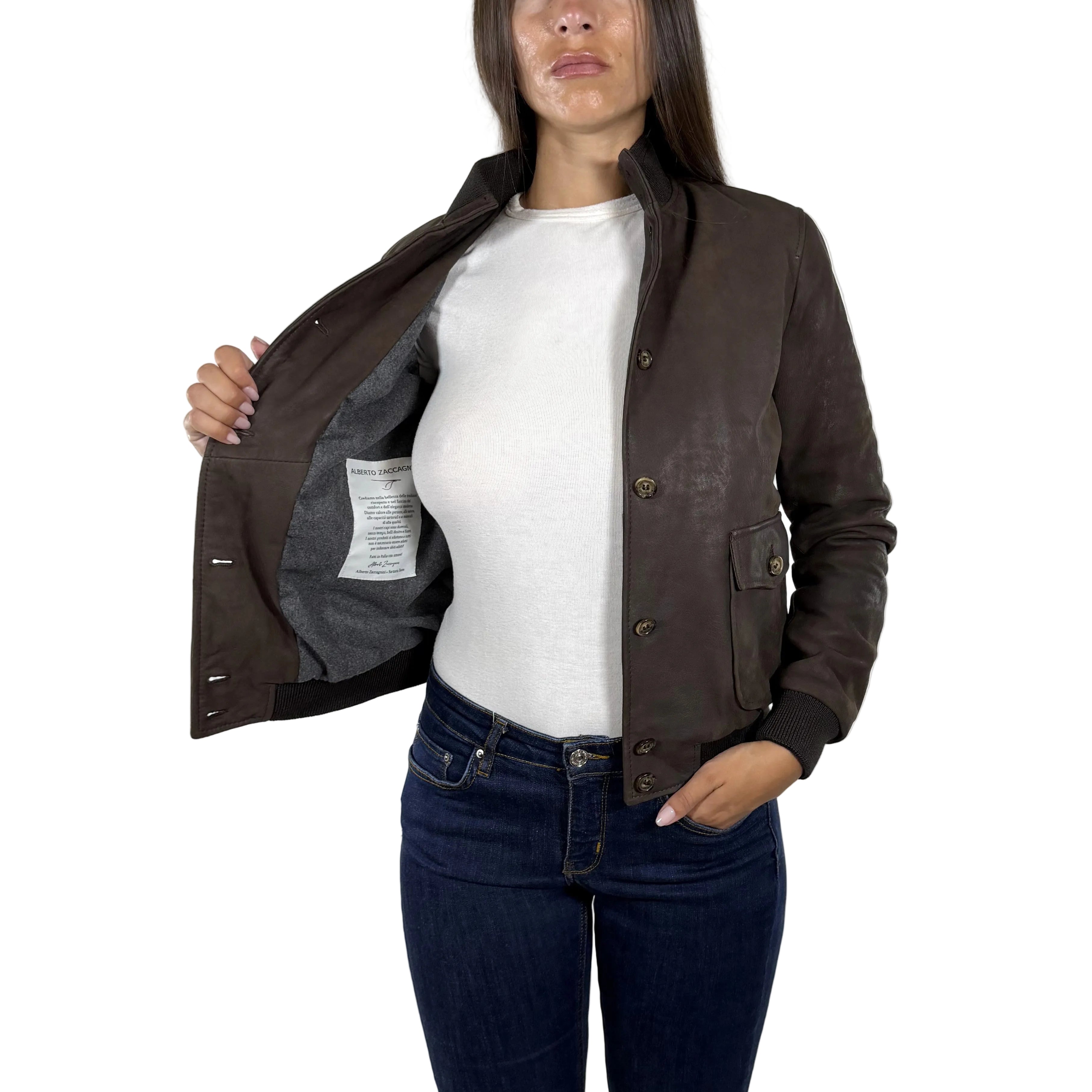 Giacca in pelle 25LVIBR