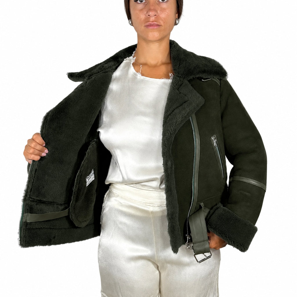 Chiodo in shearling 44LSHVP