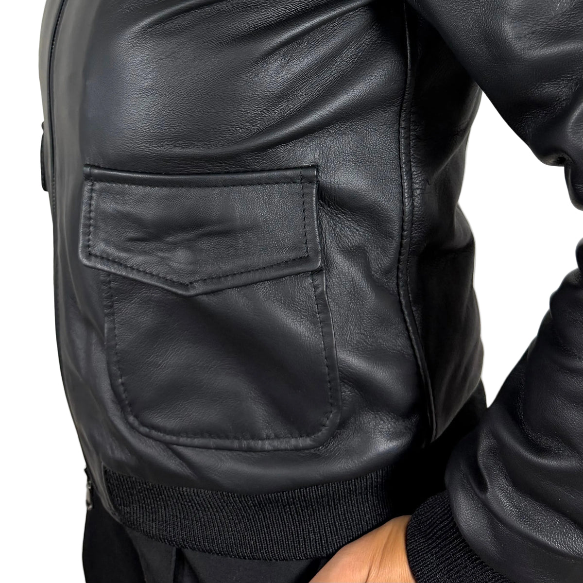Bomber in pelle 25CLNAN