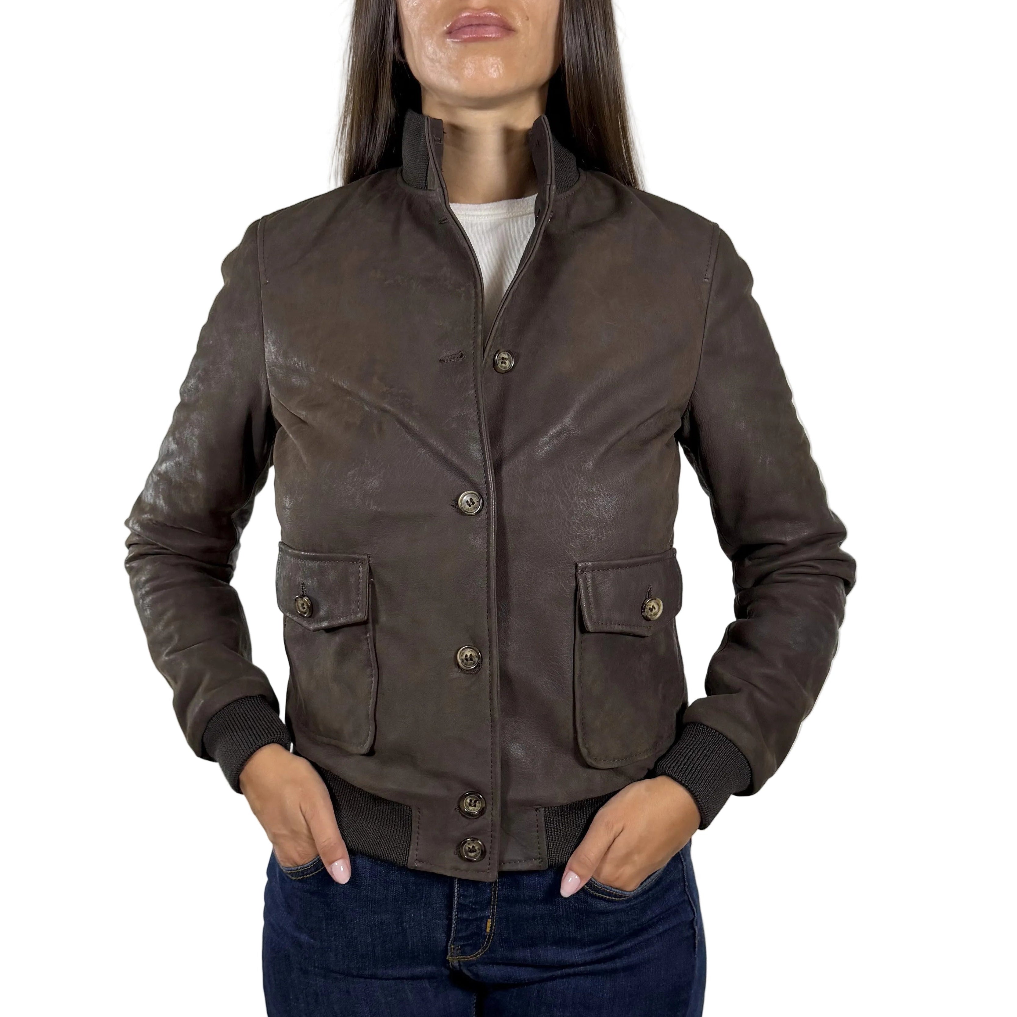 Giacca in pelle 25LVIBR