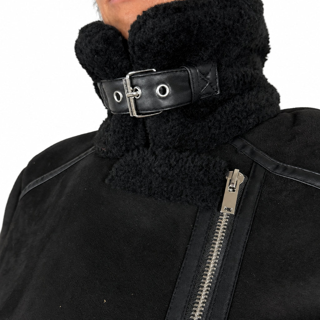 Chiodo in shearling 44LSHNE