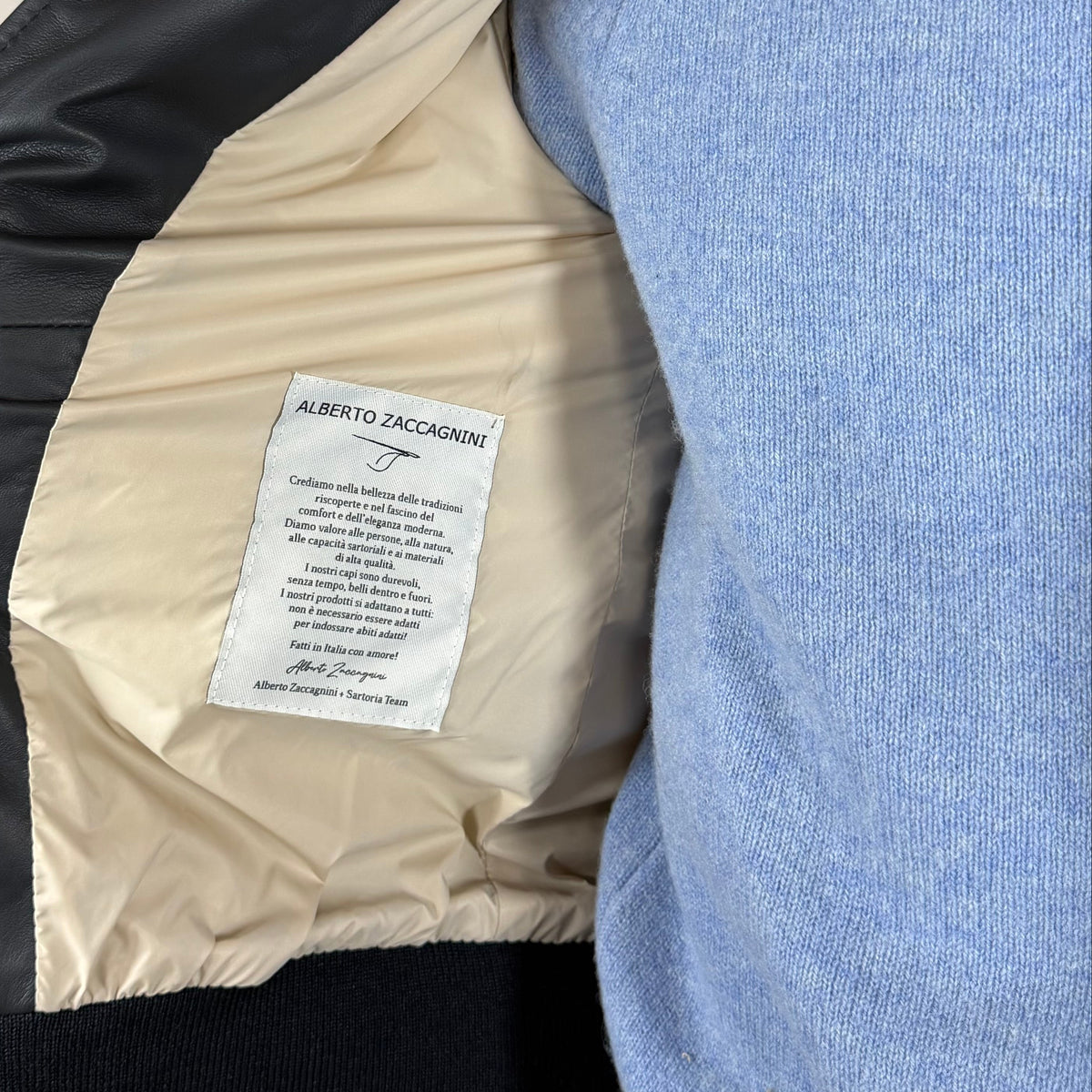 Piumino in pelle 98CLDOB