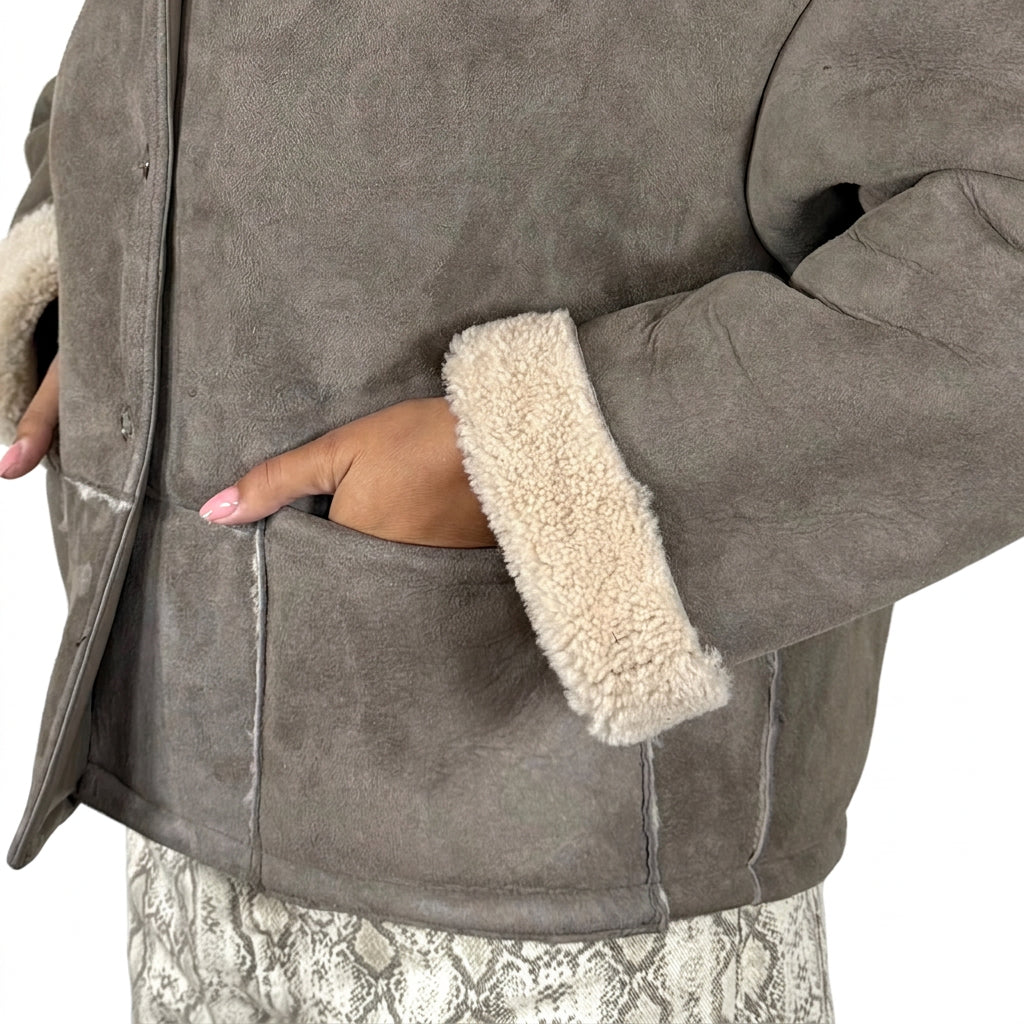 Giacca in shearling 78SHETO