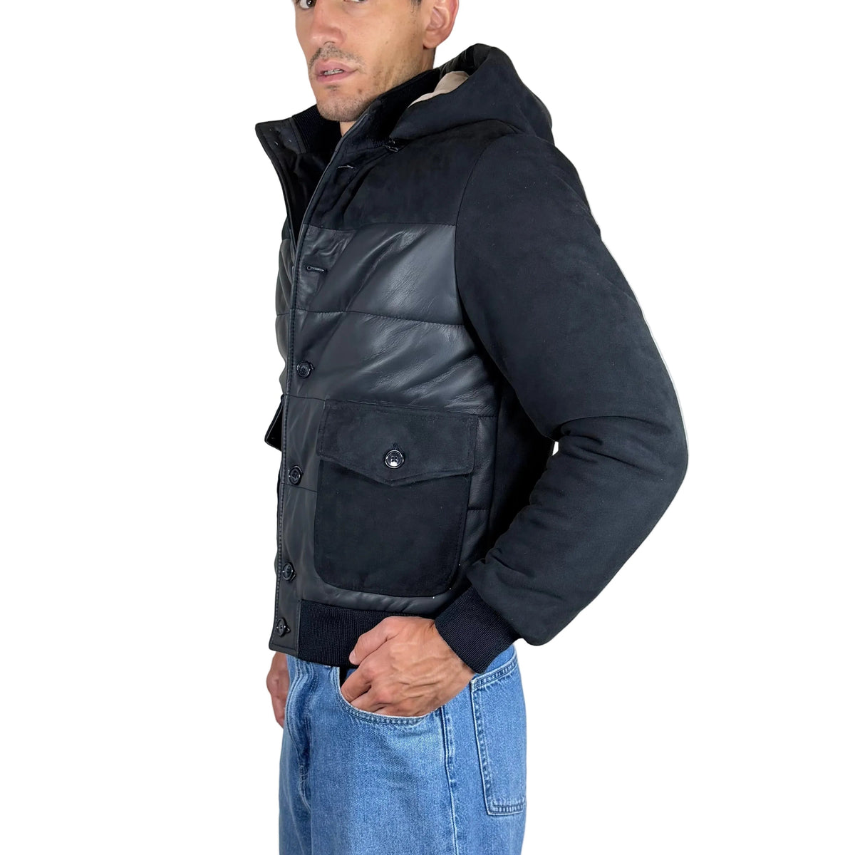 Piumino in pelle 98CLDOB