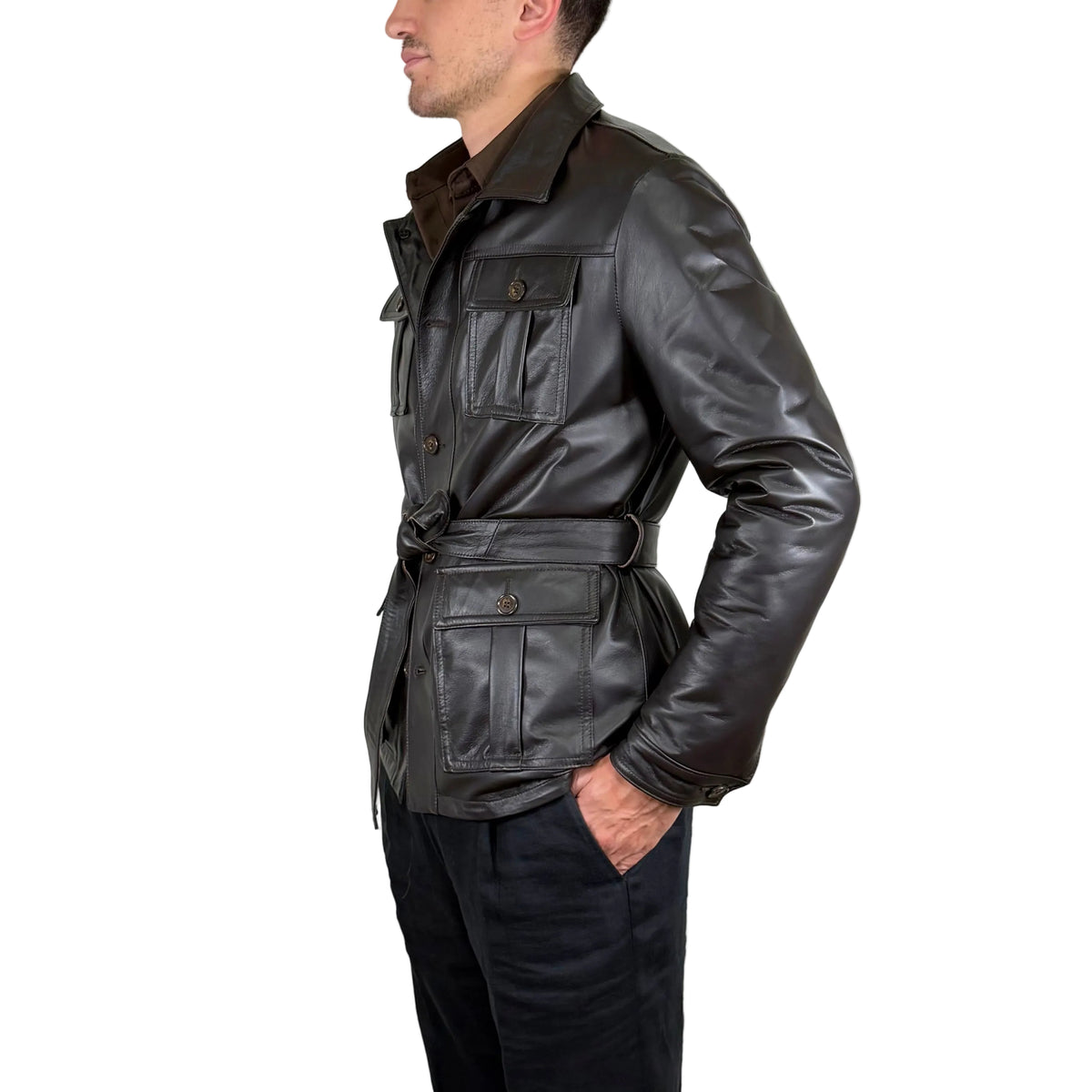 Giacca in pelle 49LCNAM