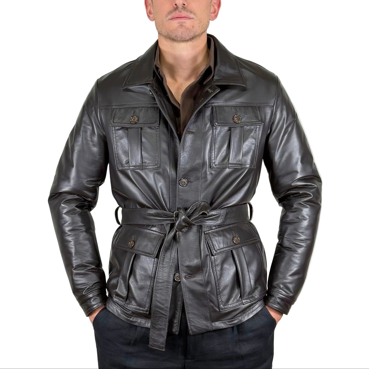 Giacca in pelle 49LCNAM