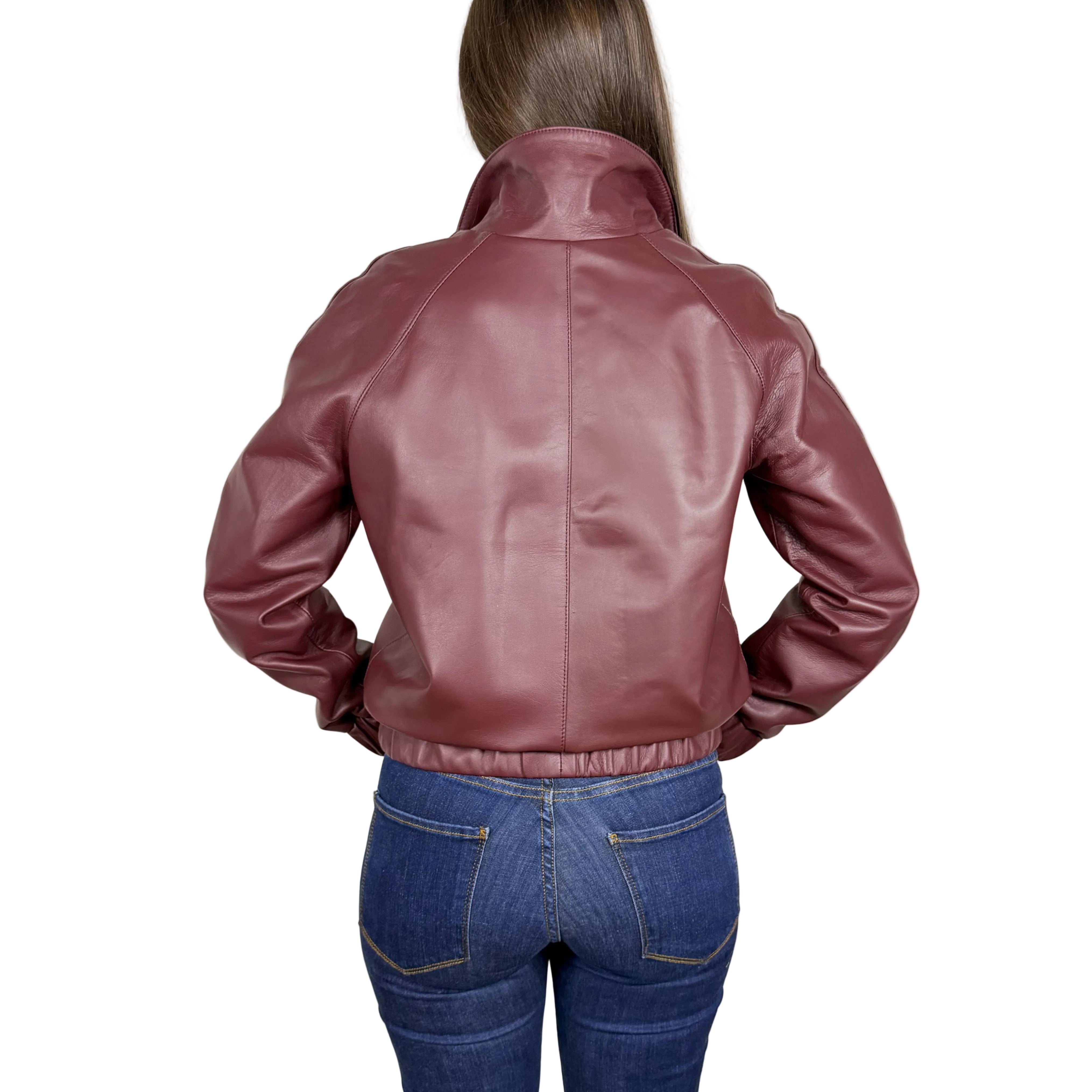 Giacca in pelle 95BNABX