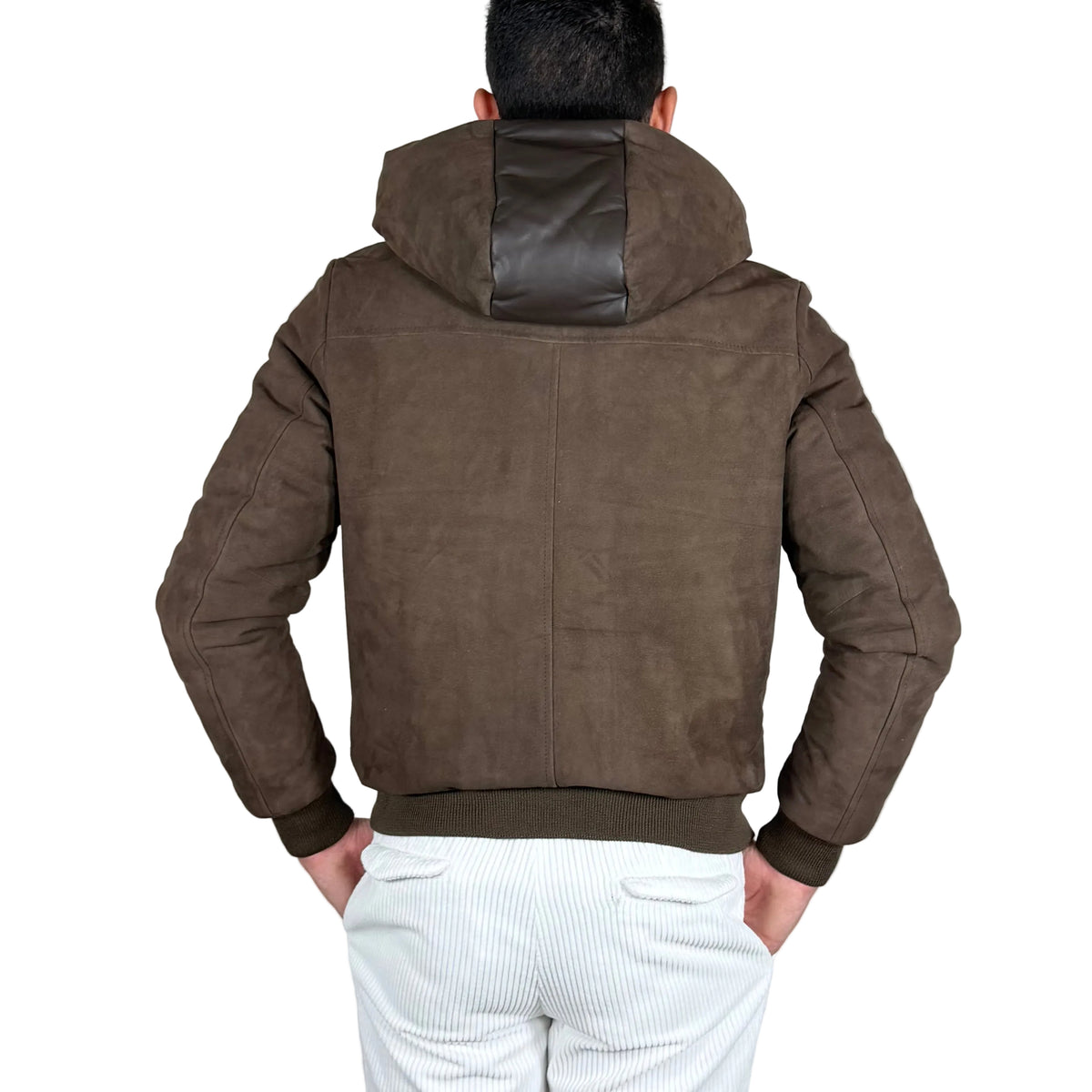 Piumino in pelle 98CLDOM
