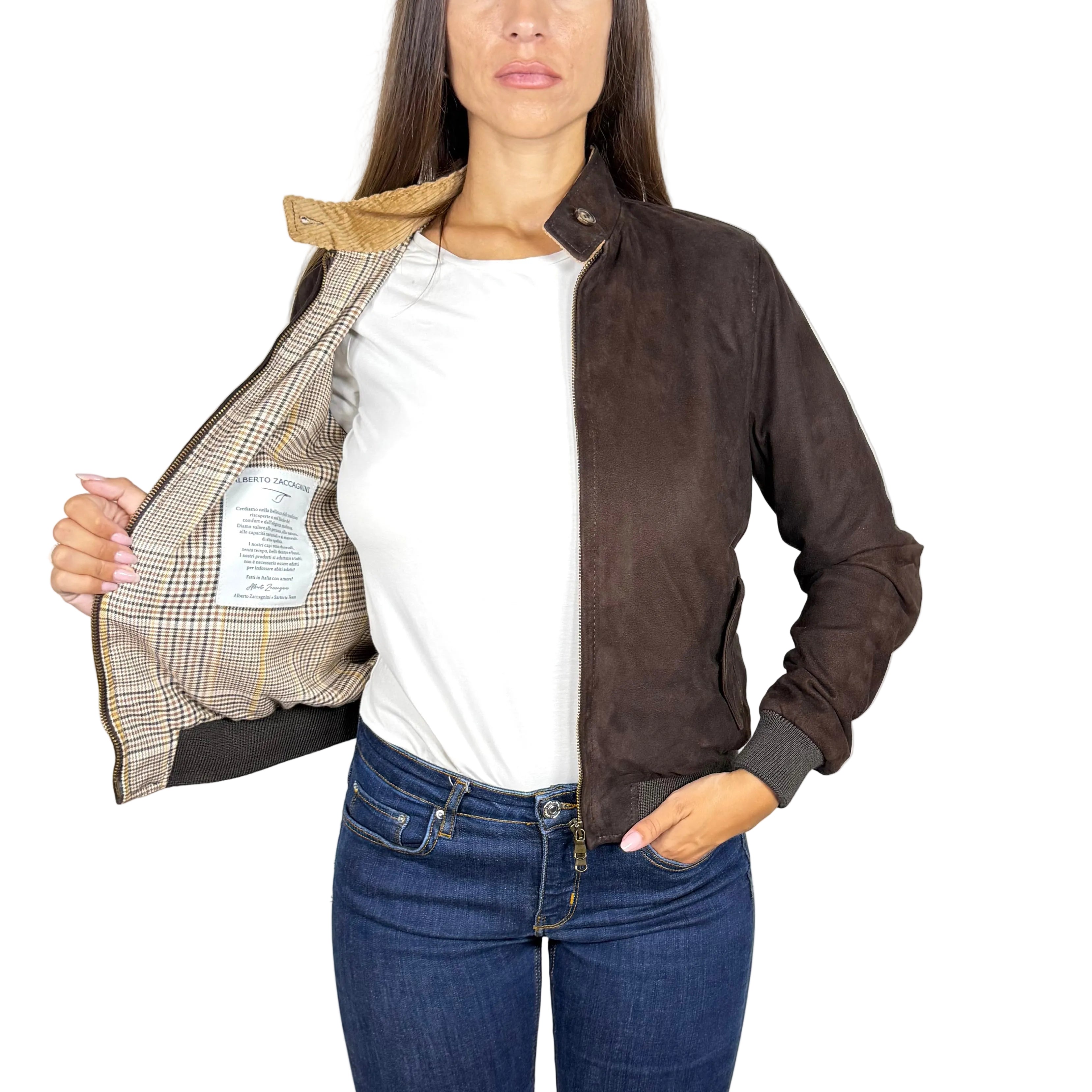 Bomber in pelle 89DBROM