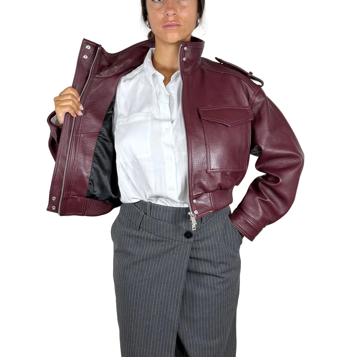 Giacca in pelle 59BNABX