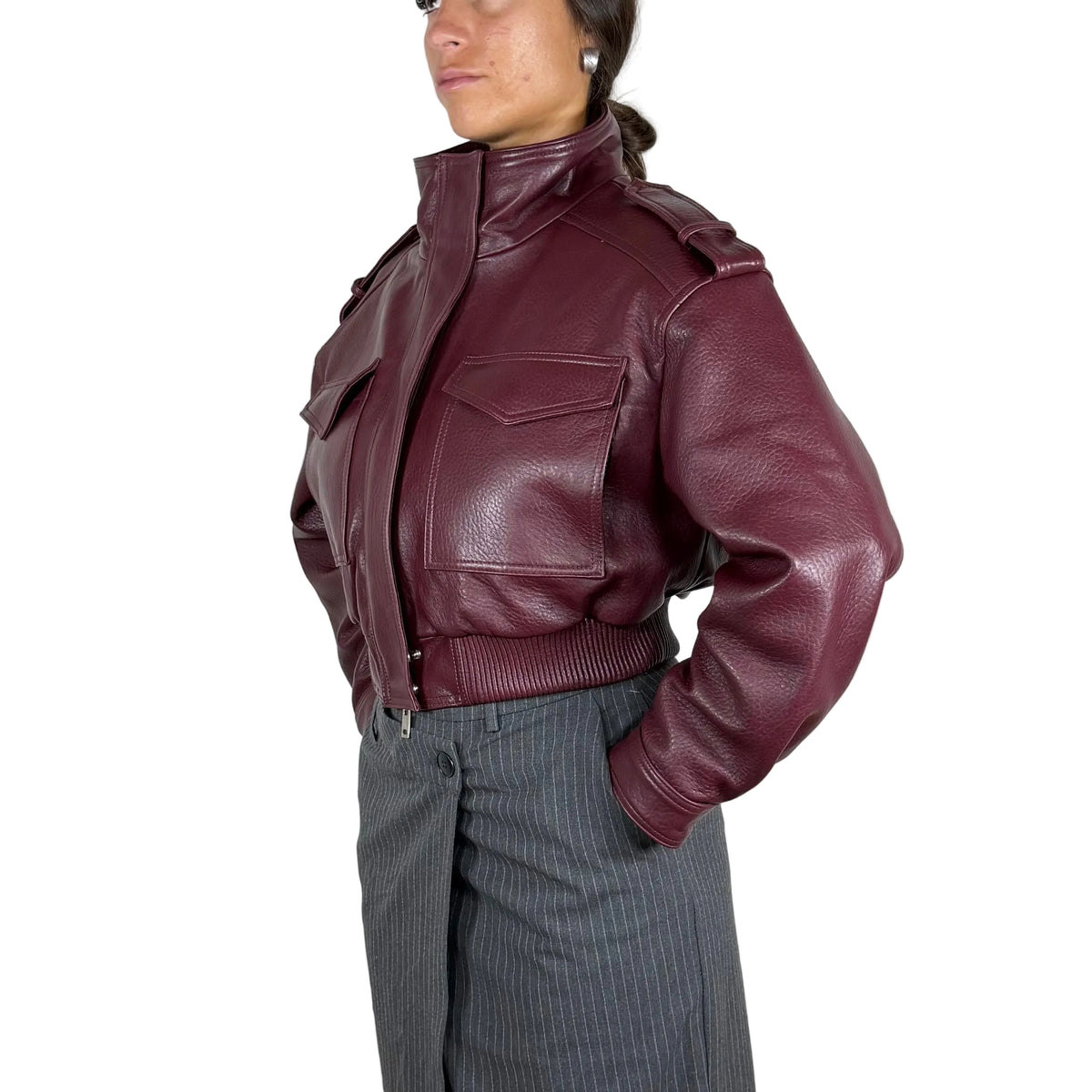 Giacca in pelle 59BNABX