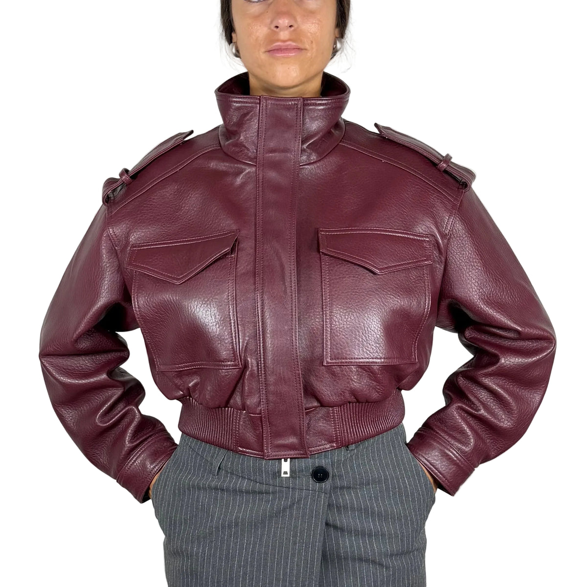 Giacca in pelle 59BNABX