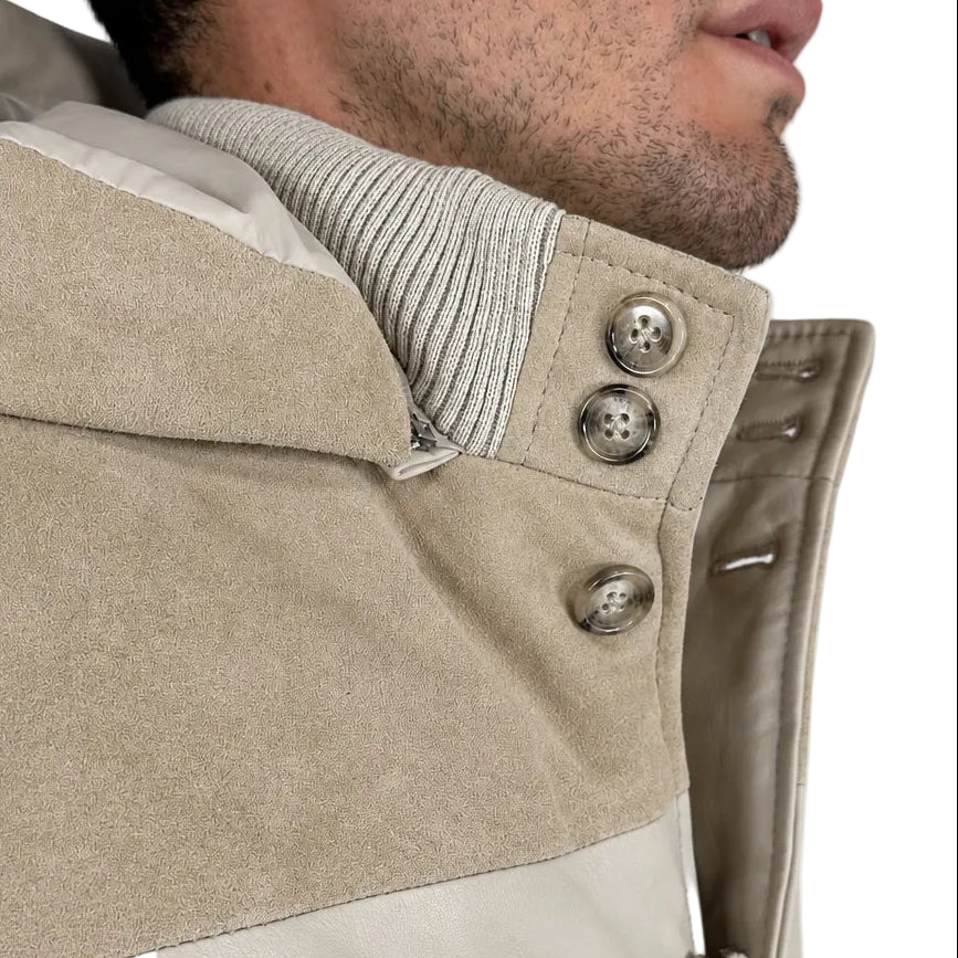 Piumino in pelle 98CLDOL
