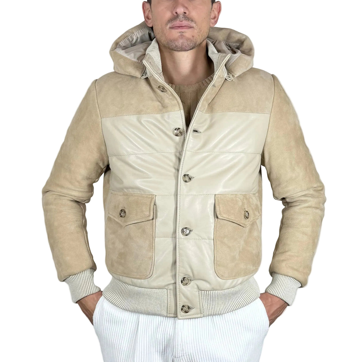 Piumino in pelle 98CLDOL