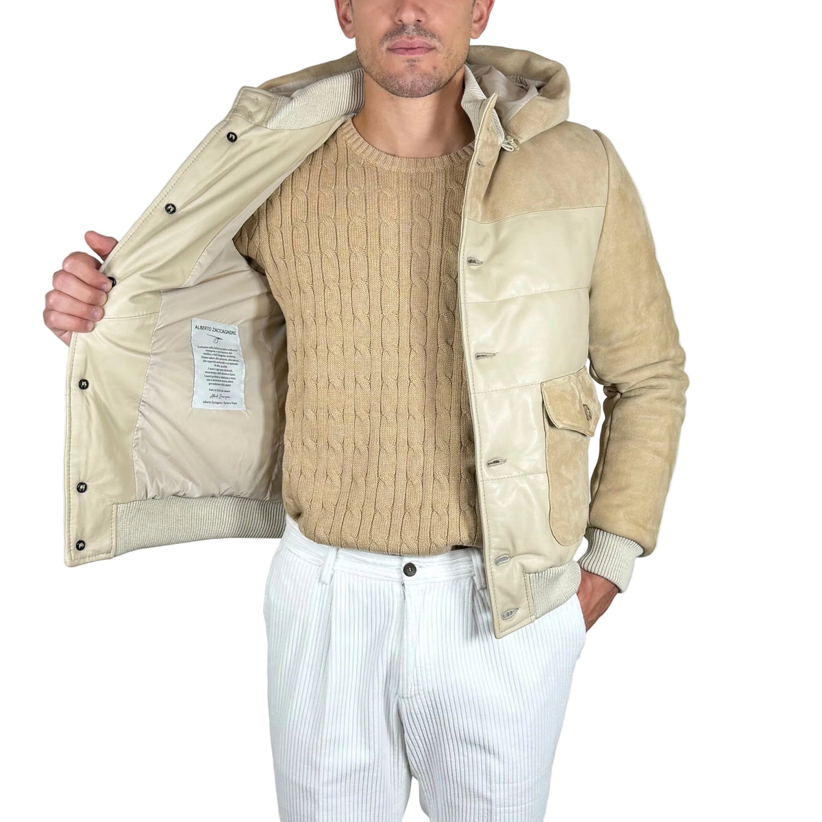 Piumino in pelle 98CLDOL