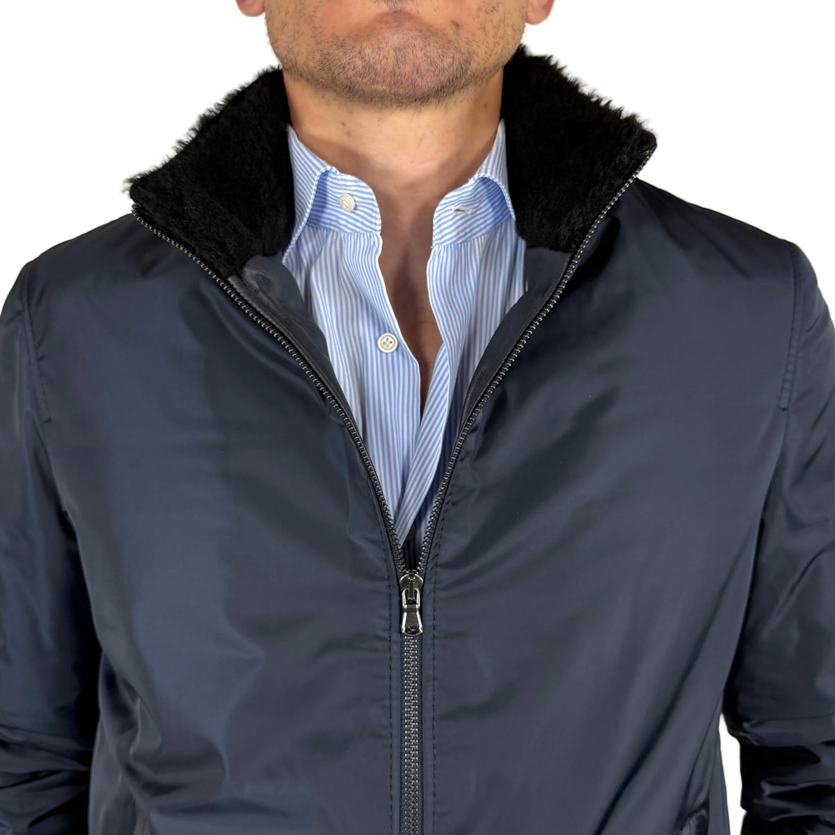 Giacca in Tessuto pelle 88LTXBL