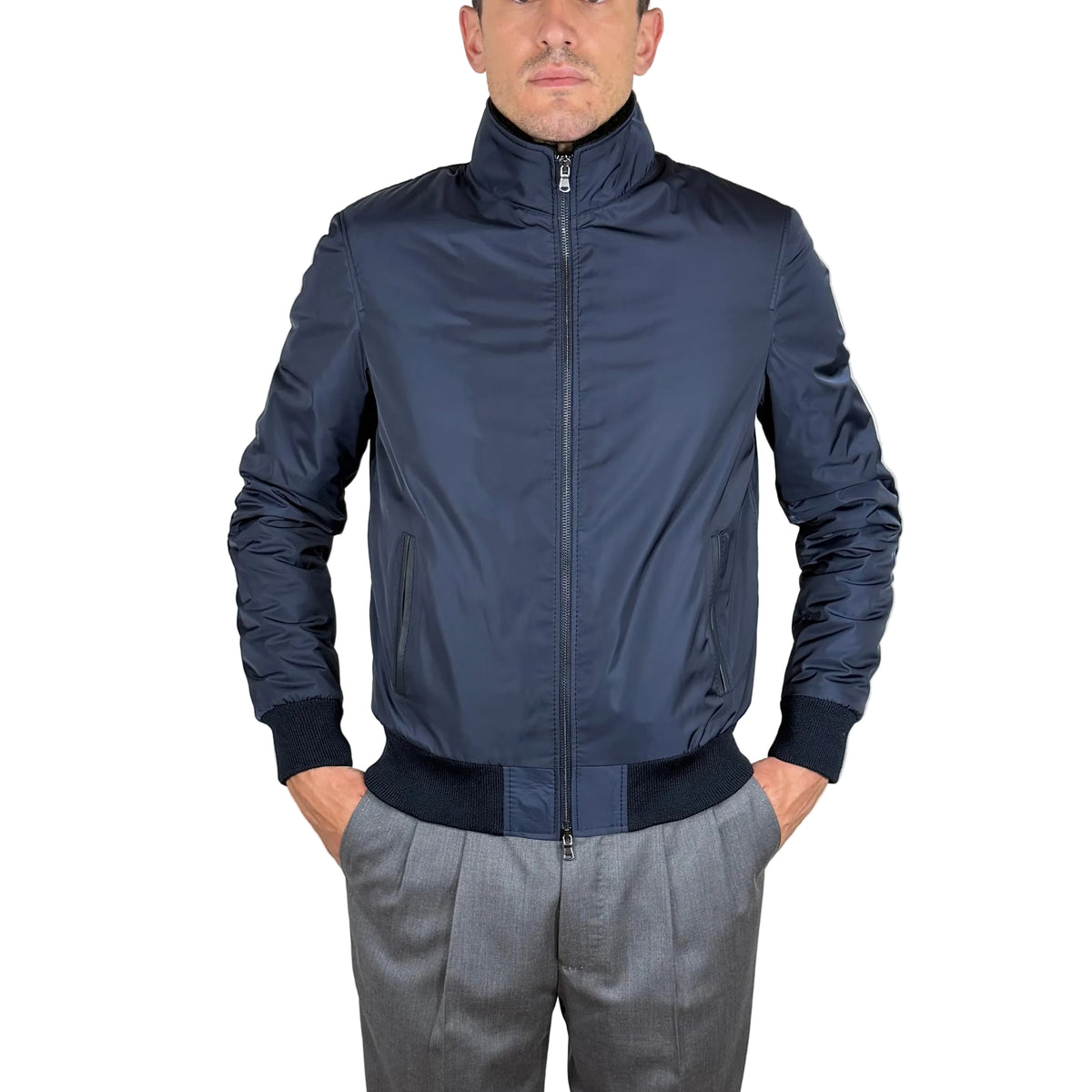 Giacca in Tessuto pelle 88LTXBL