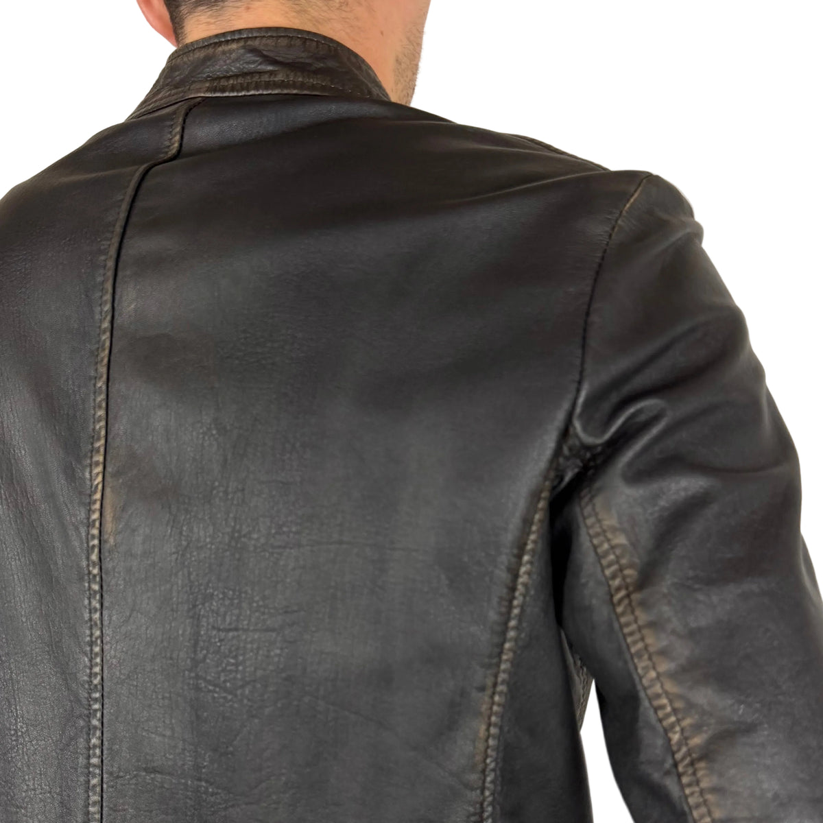 Biker in pelle 92WASPN