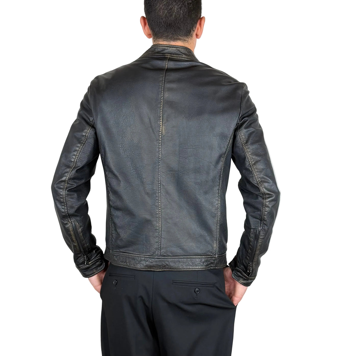 Biker in pelle 92WASPN
