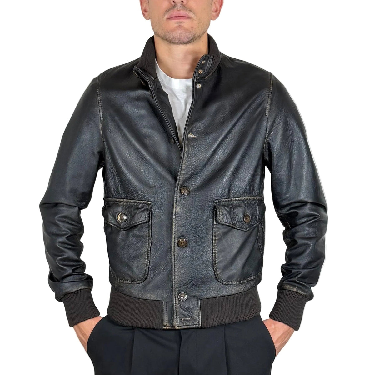 Giacca in pelle 98WASPN